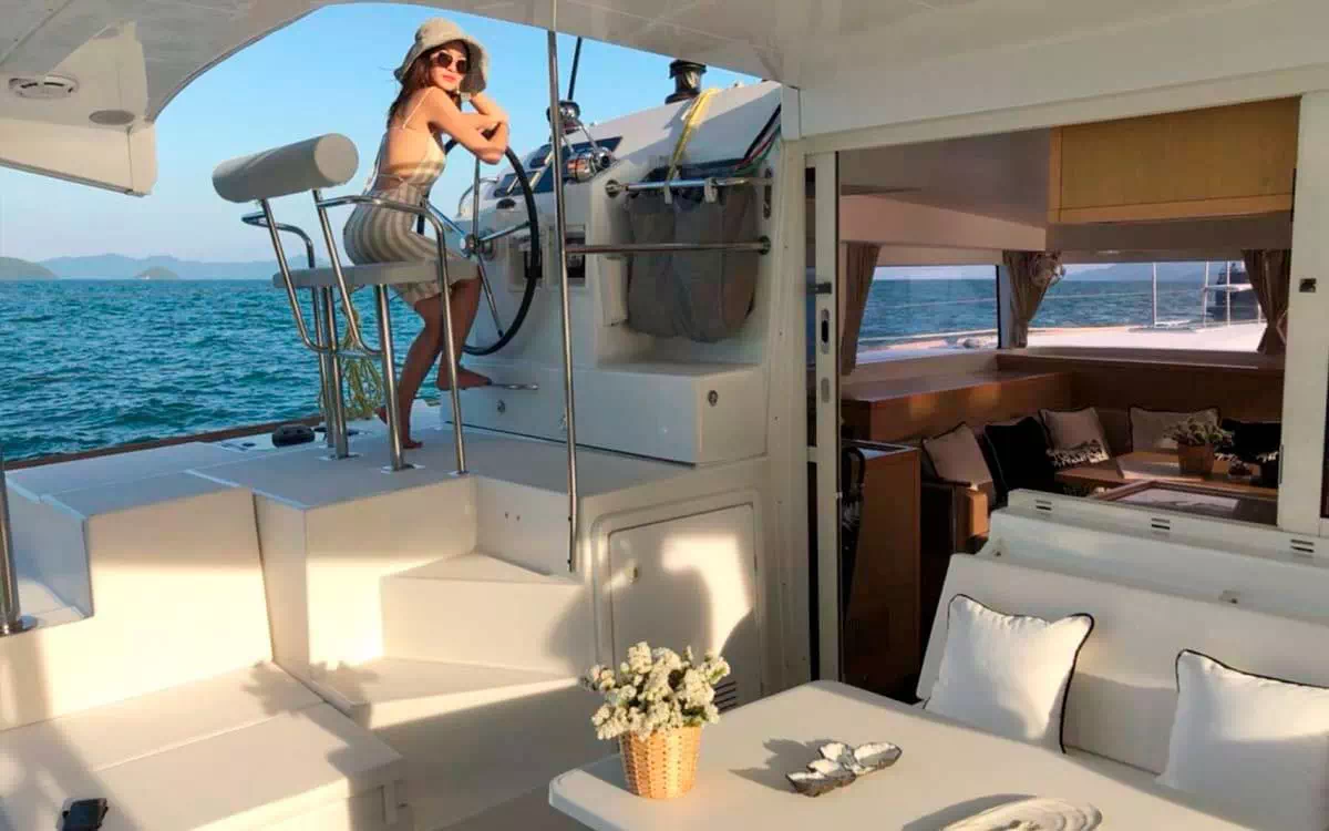 Аренда парусного катамарана Lagoon 400 в Краби вид 7