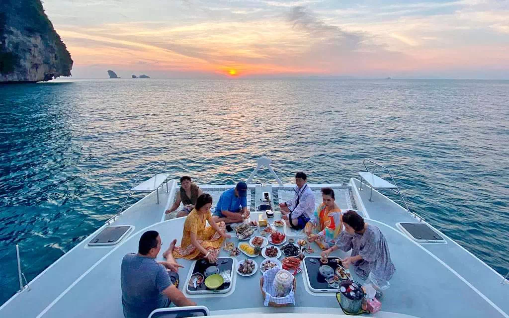 Аренда моторного катамарана 40 футов в Краби вид 5