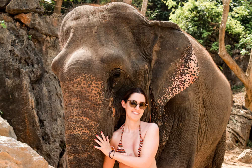 Экскурсия в заповедник слонов в Краби вид 11